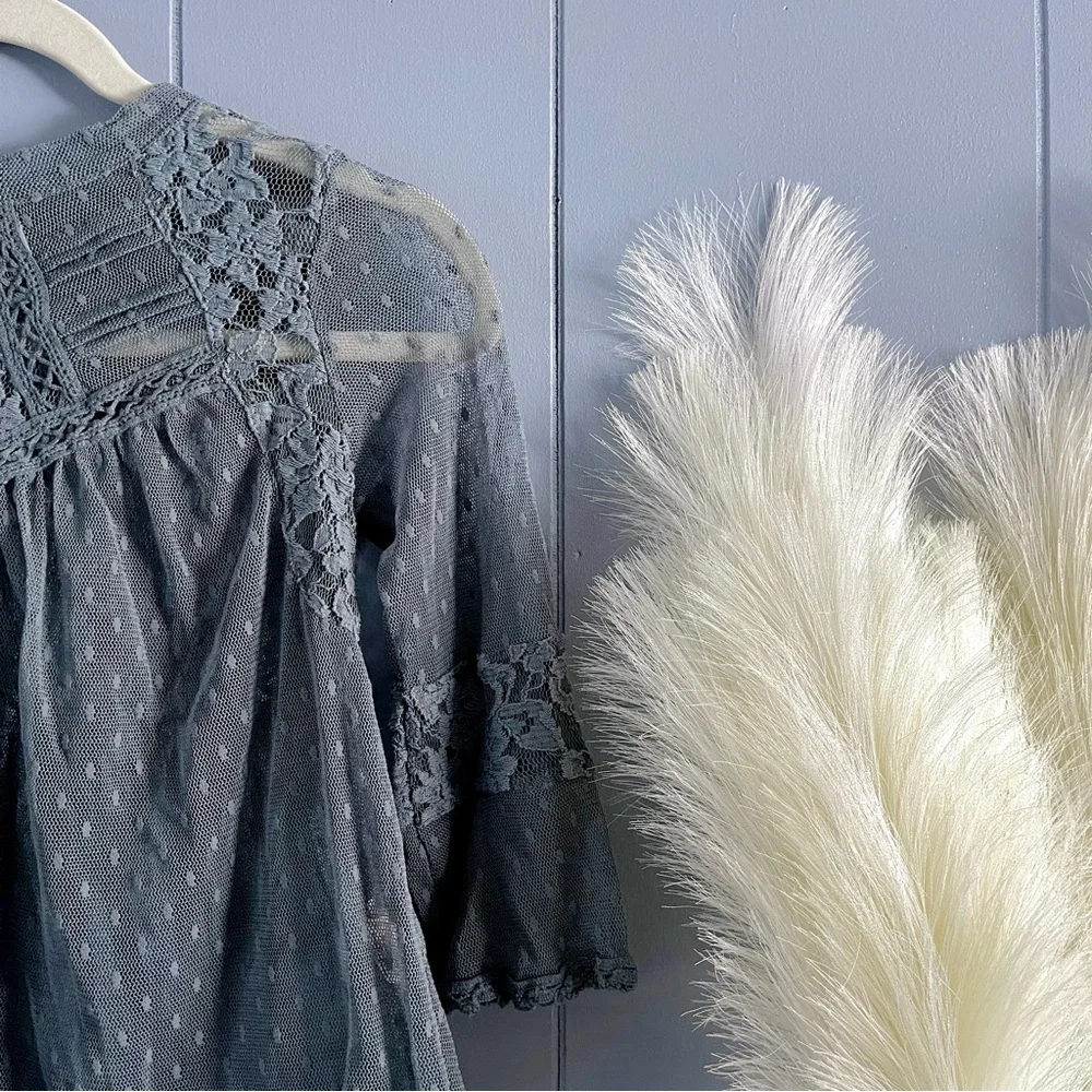 Free People Boho Lace Blouse - Picture 3 of 6